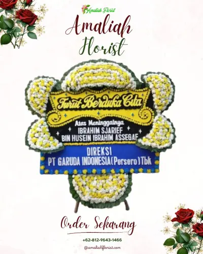 Papan Bunga Duka di Bumiayu